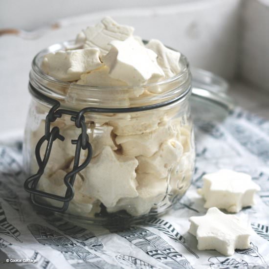 Homemade vanilla marshmallows - Recipe photo by Cookie Cottage
