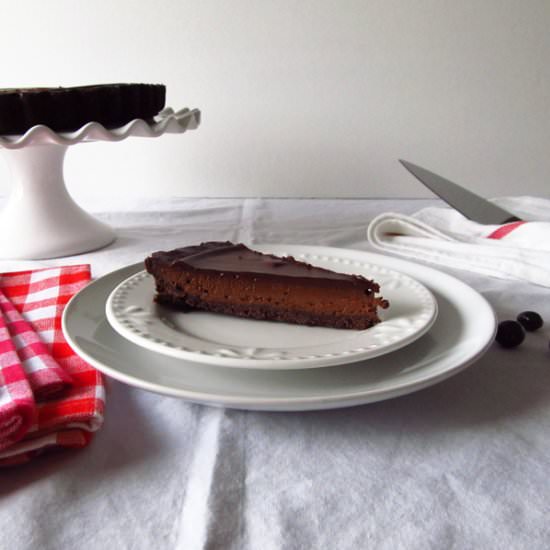 Triple Chocolate Tart - Recipe photo by Happy Food Happy Home