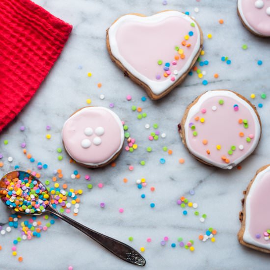 Cranberry Shortbreads - Recipe photo by petitepanini