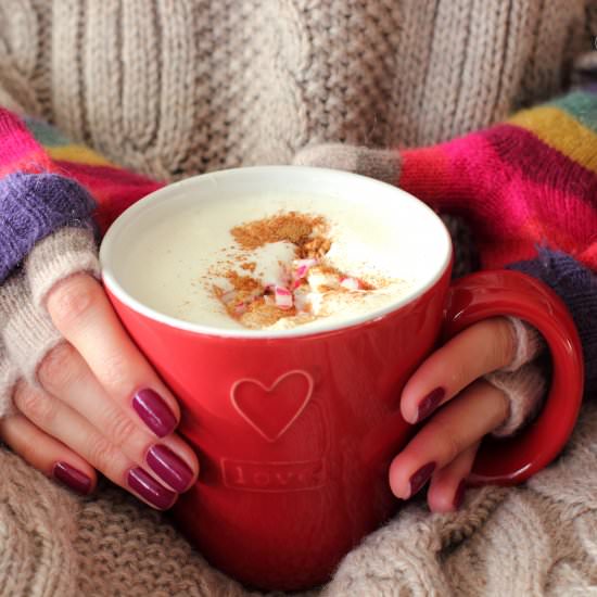 Coconut White Hot Chocolate - Recipe photo by Enjoy-Food