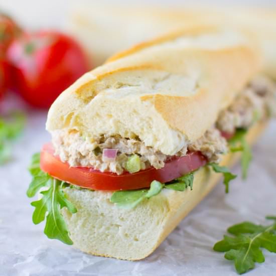 Classic Tuna Salad Sandwich - Recipe photo by culinaryhill