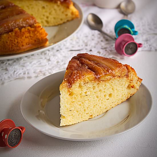 Caramelized Banana Cake - Recipe photo by miha
