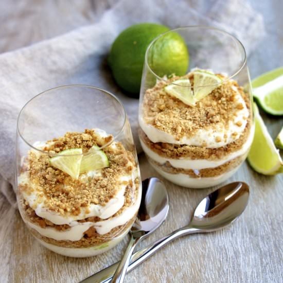 Graham Cracker & Lime Coolers - Recipe photo by From the Athletes Kitchen