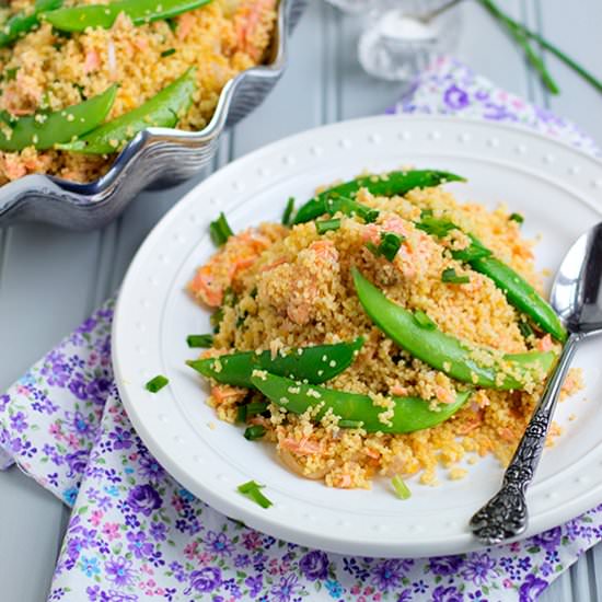 Orange Scented Cous Cous Salad - Recipe photo by carolinagirlcooks