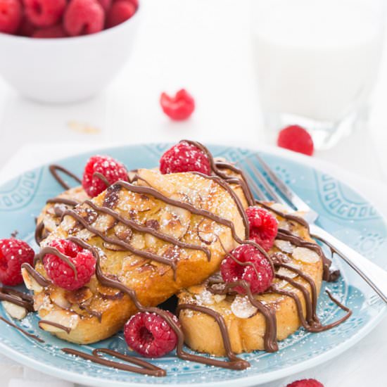 Almond Crusted French Toast - Recipe photo by garnishandglaze