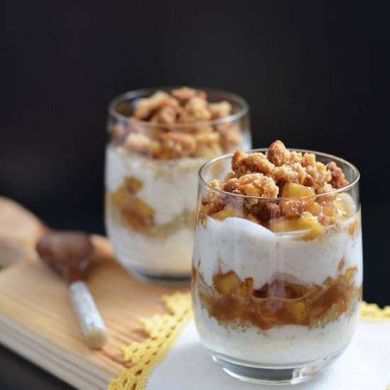 Quinoa Apple Parfait - Recipe photo by Ginja