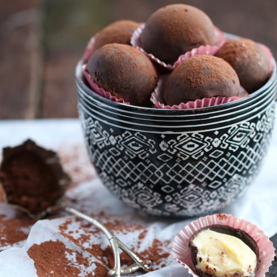 Champagne Truffles - Recipe photo by Francoise La Prune