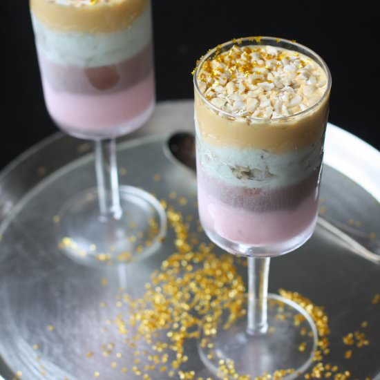Cassata Icecream with Eggless Cake - Recipe photo by foodfashionparty