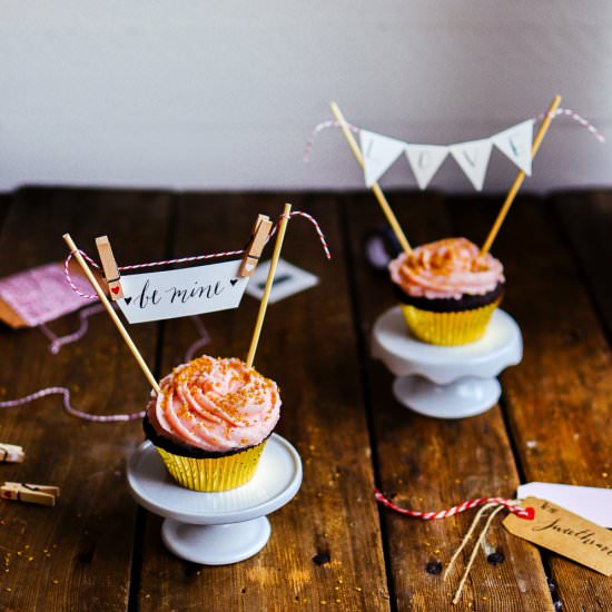 Cupcakes for Two - Recipe photo by kelsey_thefarmersdaughter