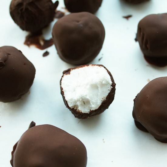 Bounty Balls - Recipe photo by Small Acorns
