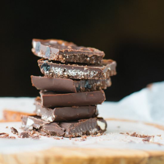 Homemade Organic Dark Chocolate - Recipe photo by ediblyeducated