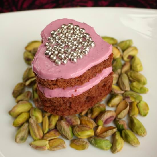 Three Valentine's Cakes - Recipe photo by coconutcraze