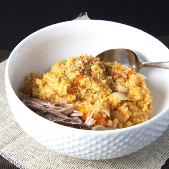 Butternut Squash Quinoa Risotto - Recipe photo by 24carrotlife