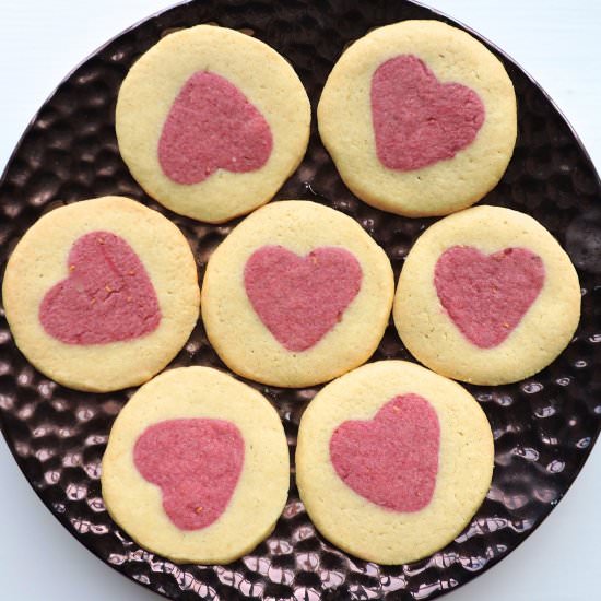 Hidden Heart Cookies - Recipe photo by BakedByH