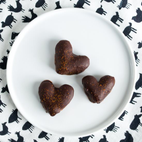 Chocolate Covered Spicy Almonds - Recipe photo by dannaklein