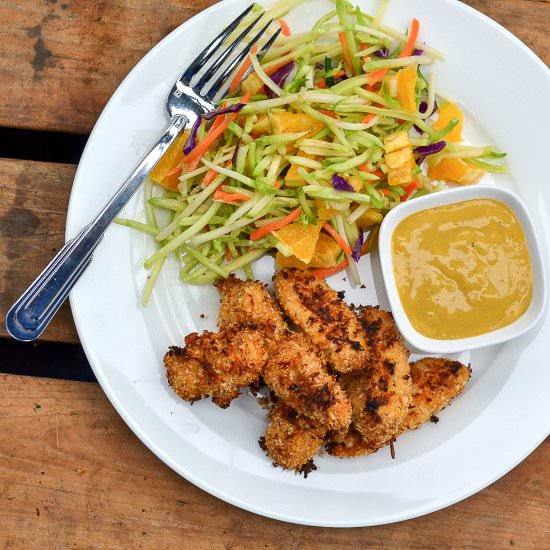 Honey Mustard Chicken Tenders - Recipe photo by Mealime
