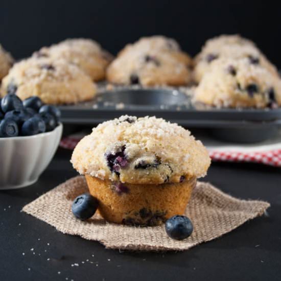 Bakery Style Blueberry Muffins - Recipe photo by littlesweetbaker
