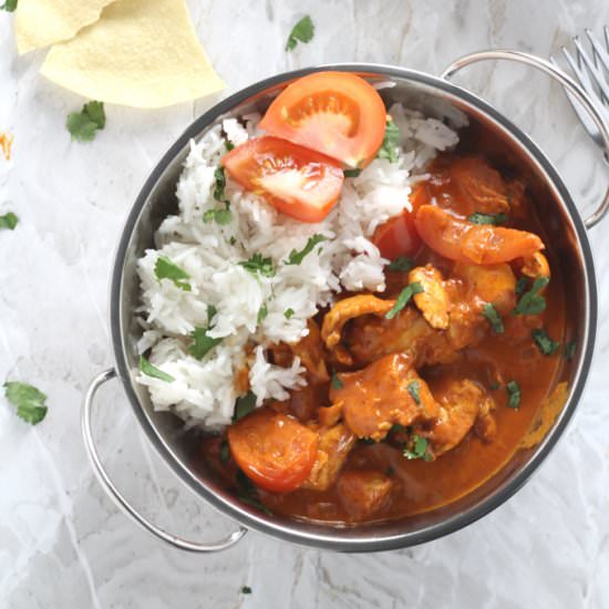 Chicken, Coconut & Tomato Curry - Recipe photo by myfussyeater