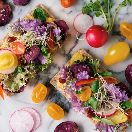 Crispbreads & Roasted Squash Cream - Recipe photo by Food Gays