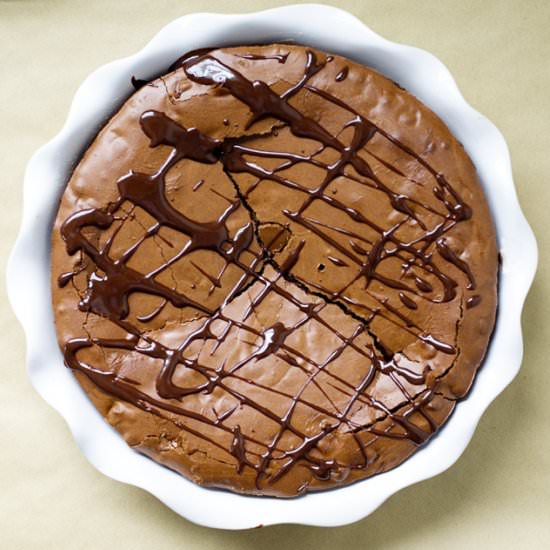 Brownie Pie - Recipe photo by Cupsandspoonfuls