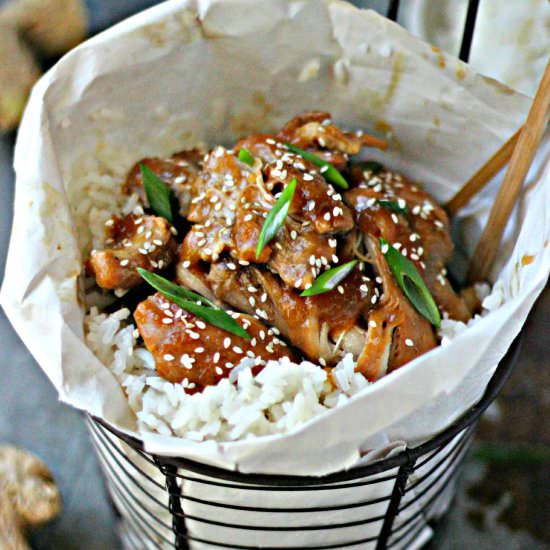 Pineapple Shoyu Chicken - Recipe photo by the_gourmet_RD
