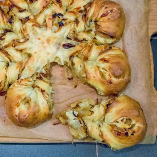 Savory Brioche Flower - Recipe photo by 113gramsofbutter