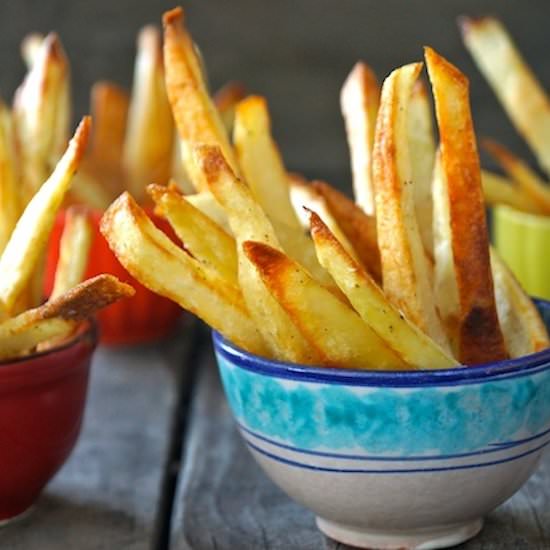 Oven-Roasted Crispy French Fires - Recipe photo by cookingontheweekends