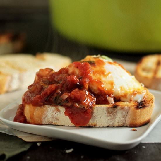 Italian Baked Eggs - Recipe photo by lifeasastrawberry
