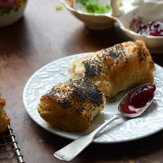 Savory Camembert Turnovers - Recipe photo by AnEdibleMosaic