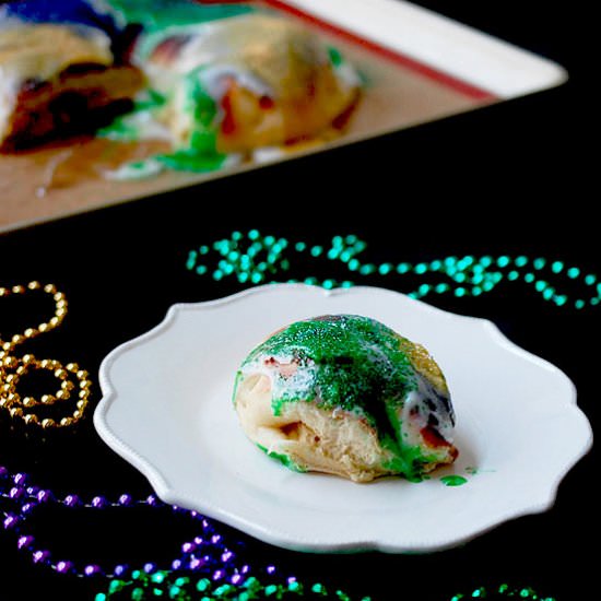 Mardi Gras King Cake - Recipe photo by evabakes
