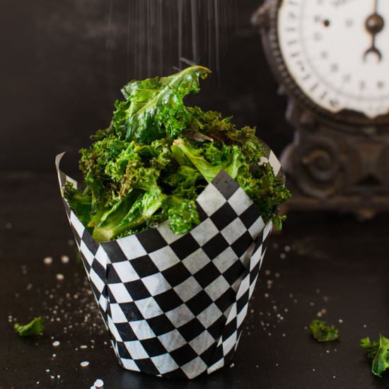 Kale Chips - Recipe photo by trawka cytrynowa