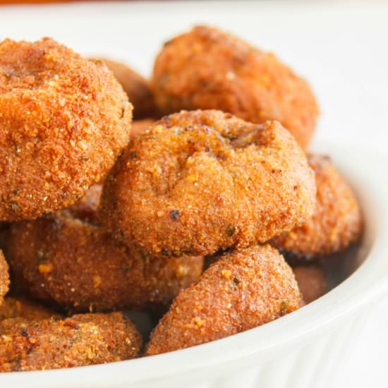 Breaded Mushrooms - Recipe photo by thecookiewriter