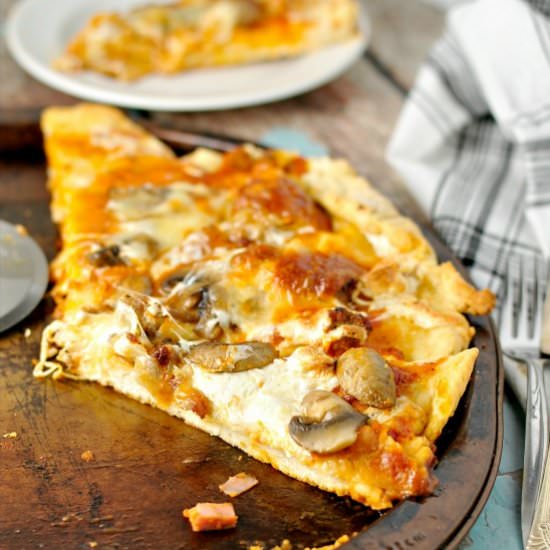 Completely Homemade Pizza - Recipe photo by loavesanddishes