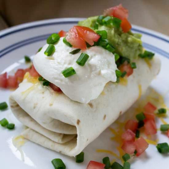 Breakfast Burrito - Recipe photo by The Culinary Camper