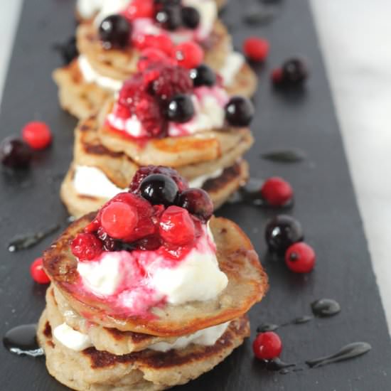 Coconut & Banana Buckwheat Pancakes - Recipe photo by myfussyeater