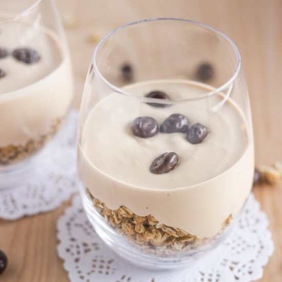 Coffee Yogurt Parfait - Recipe photo by Purely Katie