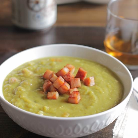 Ham and Split Pea Soup - Recipe photo by lifefoodandbeer