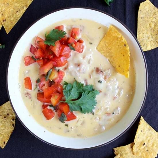 White Cheddar Sage Queso Fundido - Recipe photo by thekitchenpaper