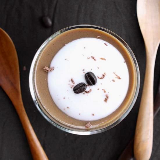 Flat White (Coffee) Pudding - Recipe photo by thekitchenpaper