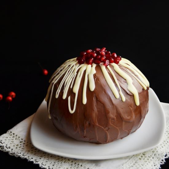 Chocolate Bomb Cake - Recipe photo by Biochimist_la_cratita