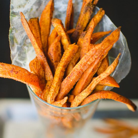 OMG Sweet Potato Fries - Recipe photo by ediblyeducated