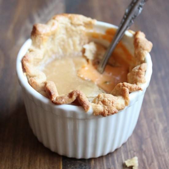 Lazy Lobster Bisque Pot Pie for 2 - Recipe photo by Wild wild whisk
