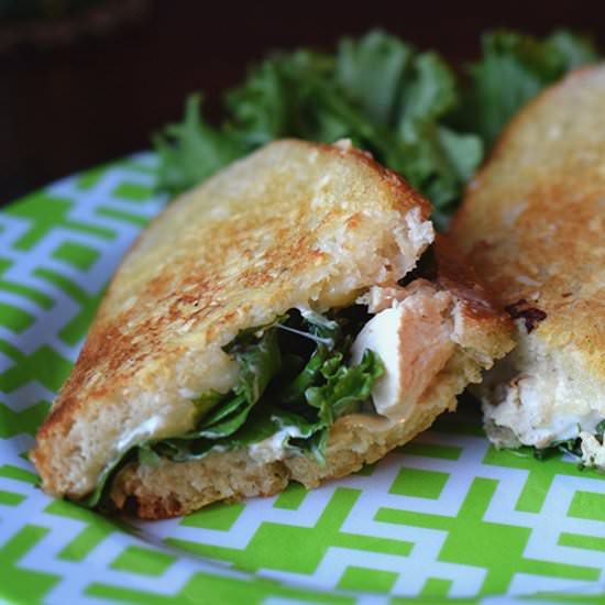Chicken Caesar Grilled Cheese - Recipe photo by baconandlegs