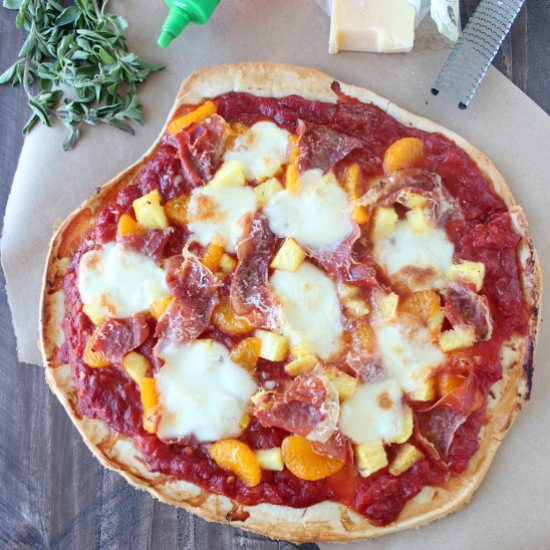 Sriracha Hawaiian Pizza - Recipe photo by Whitney Bond