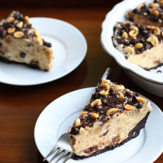 No Bake Chocolate Peanut Butter Pie - Recipe photo by jonnyjazzy