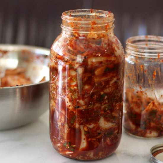 Homemade Kimchi - Recipe photo by jonnyjazzy