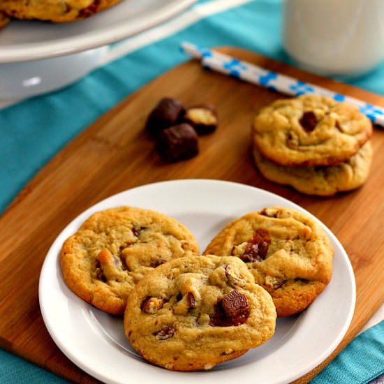 Chewy Twix Cookies - Recipe photo by pumpkinnspice