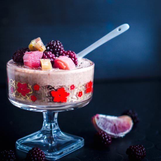 Chocolate Ginger Chia Pudding - Recipe photo by atilio