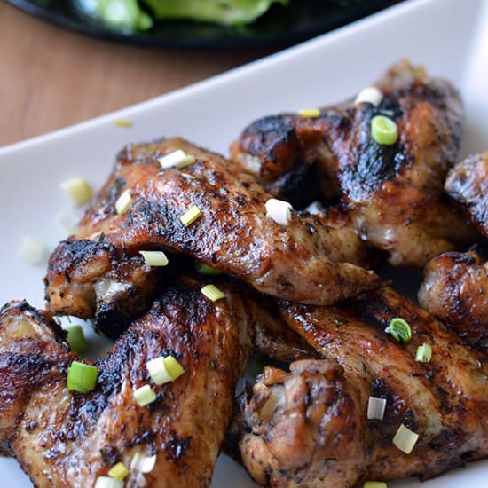 Balsamic Chicken Wings - Recipe photo by Natural Fit Foodie