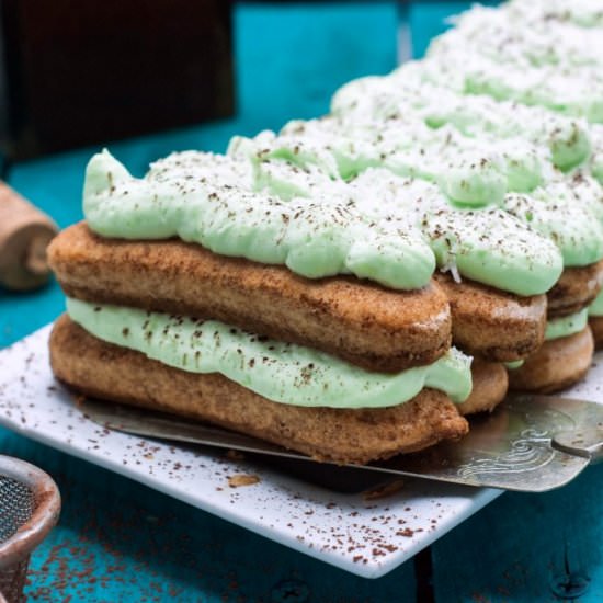 Green Tiramisu with Pandan - Recipe photo by Moj kulinarny pamietnik